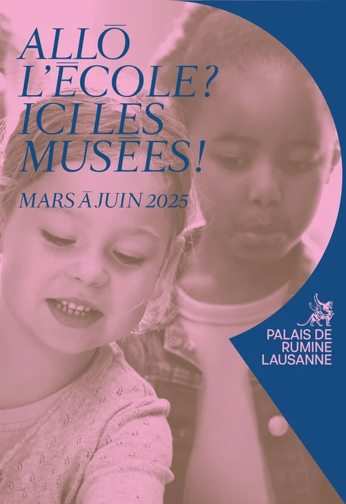 Photo de deux enfants, page de couverture du programme