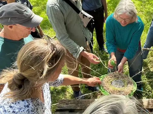 Atelier artistique à la rencontre du végétal