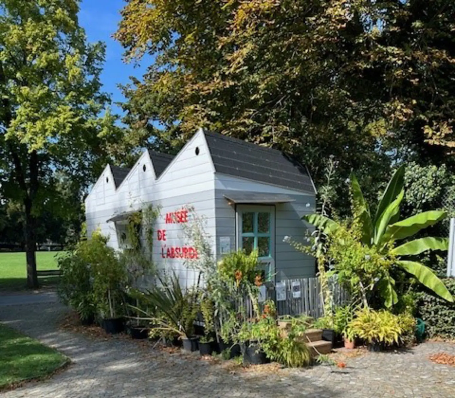Roulotte dans le Jardin botanique